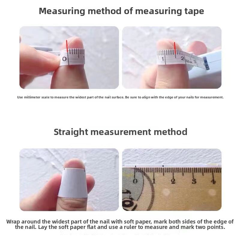 0947- Handmade press on nails fake nails removable