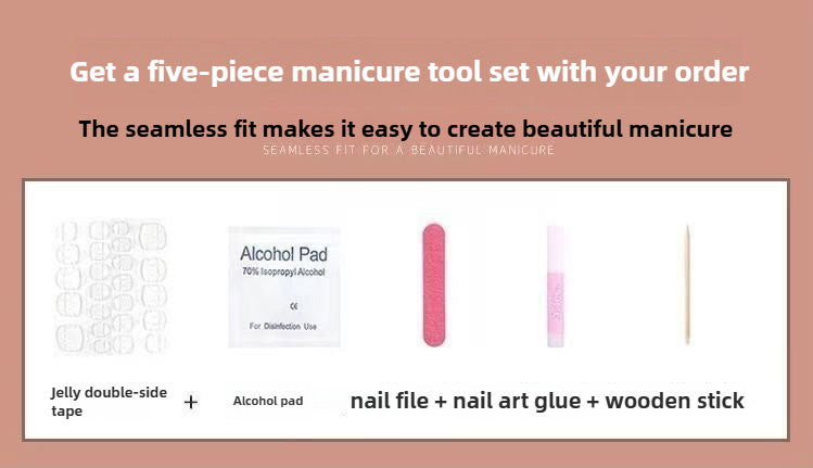 0988- Handmade press on nails fake nails removable