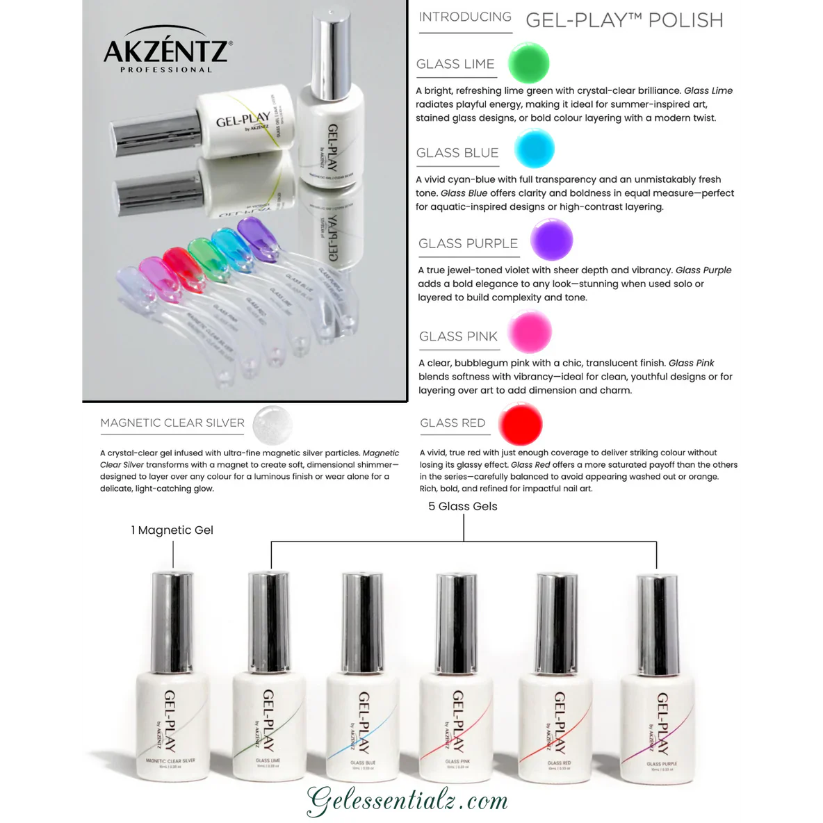 Gel Play Glass Pink by Akzentz