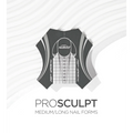 Akzentz ProSculpt Nail Forms, Medium/Long, 300 Forms per Roll