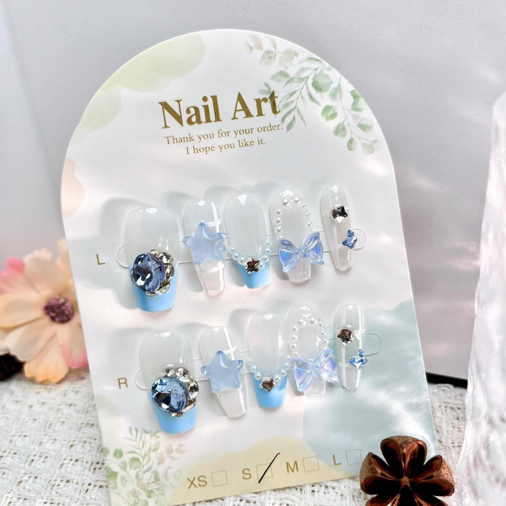 Handmade press on nails fake nails removable