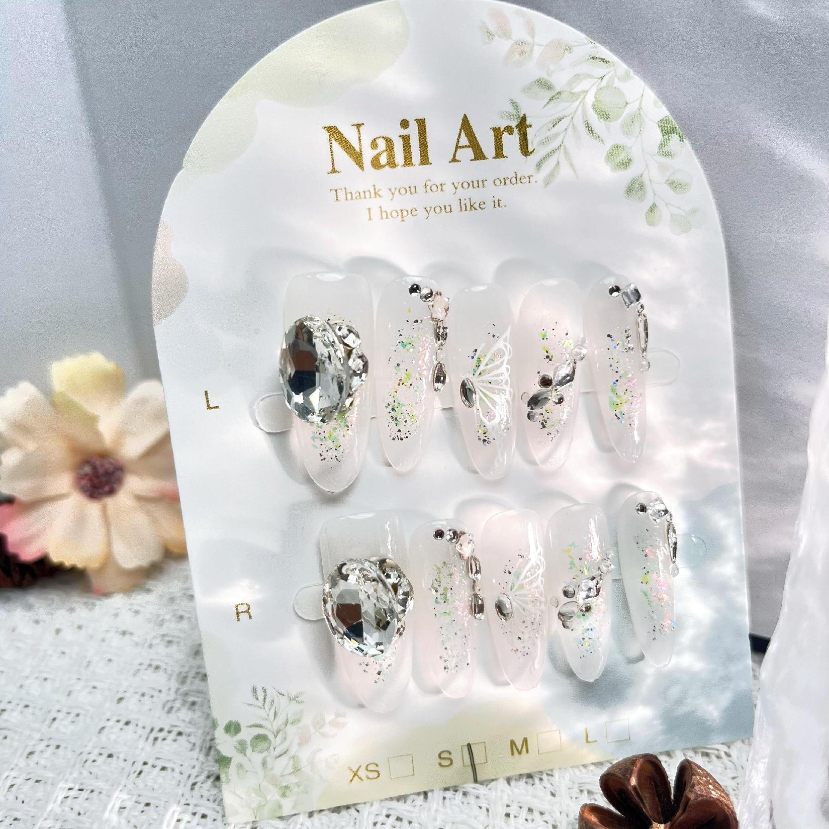 Handmade press on nails fake nails removable