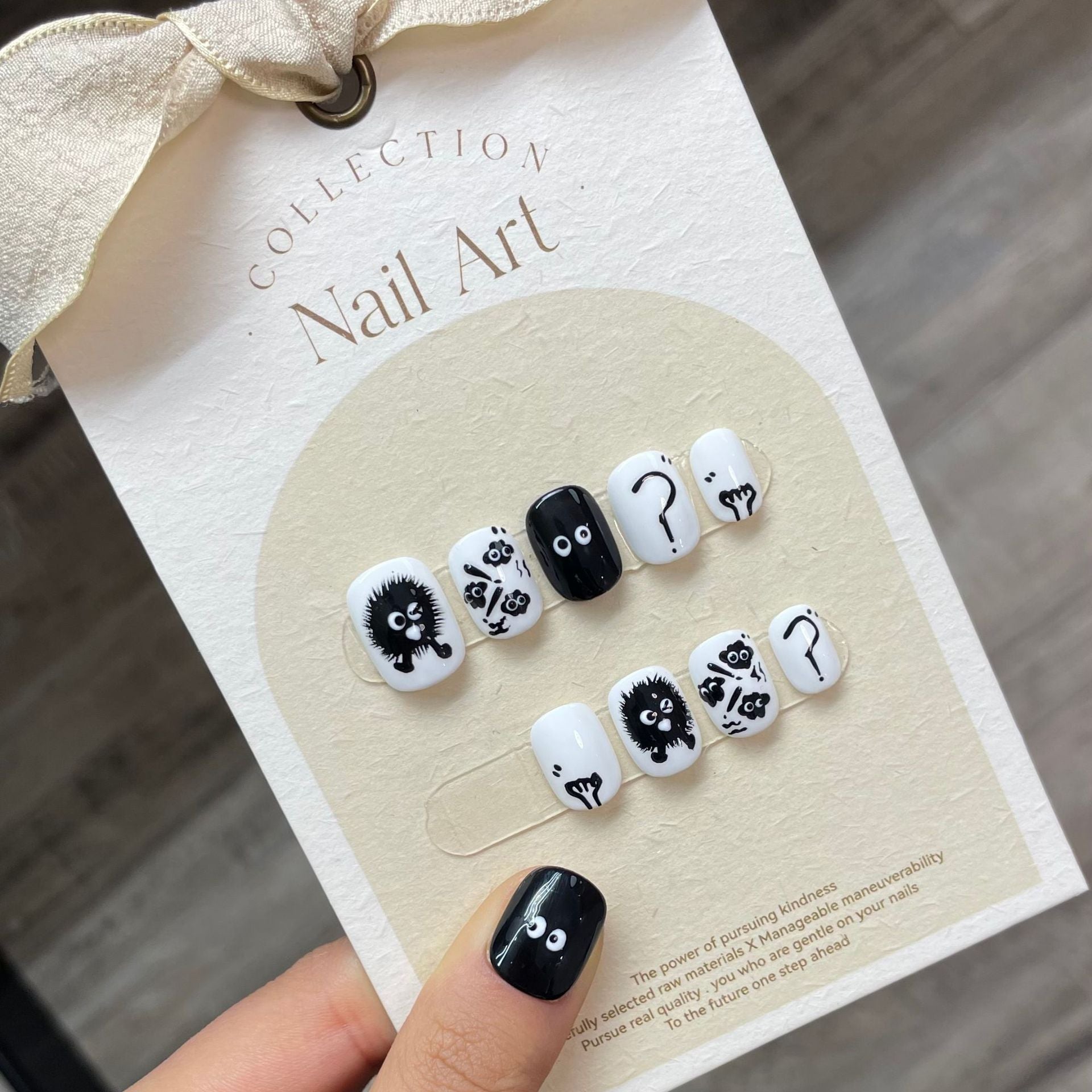 1022- Handmade press on nails fake nails removable