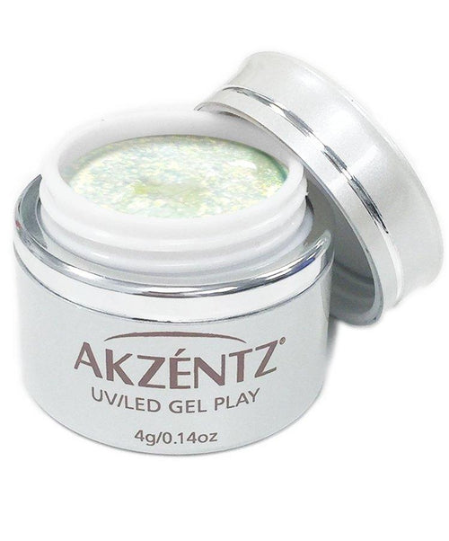 Akzentz Gel Play - Glitter Shifter Green Sea