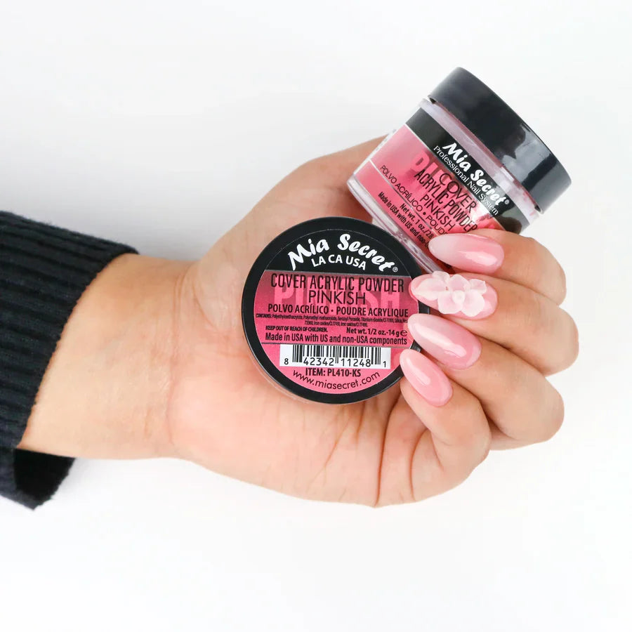 Mia Secret - Cover Pinkish Acrylic Powder, 2oz