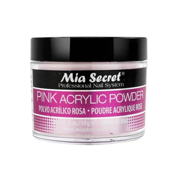 Mia Secret - Pink Acrylic Powder, 2oz/4oz/8oz