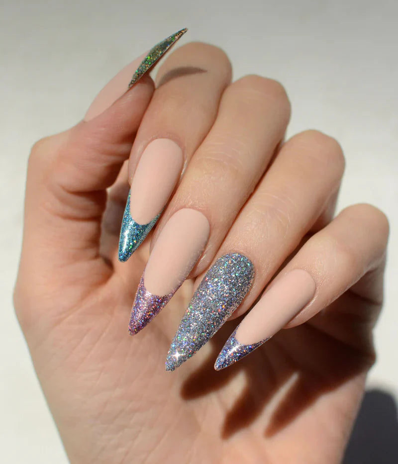 Pink Mask - Holographic Glitter #2